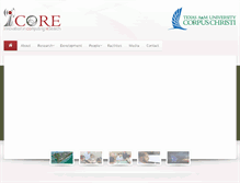 Tablet Screenshot of icore.tamucc.edu