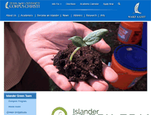 Tablet Screenshot of islandergreen.tamucc.edu