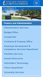 Mobile Screenshot of finance-and-administration.tamucc.edu