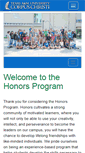 Mobile Screenshot of honors.tamucc.edu