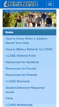 Mobile Screenshot of icare.tamucc.edu