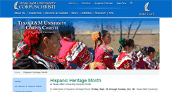 Desktop Screenshot of hispanicheritagemonth.tamucc.edu