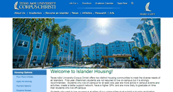 Desktop Screenshot of housing.tamucc.edu