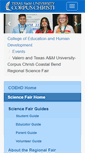 Mobile Screenshot of cbsf.tamucc.edu
